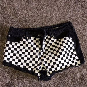 Checkered Shorts
